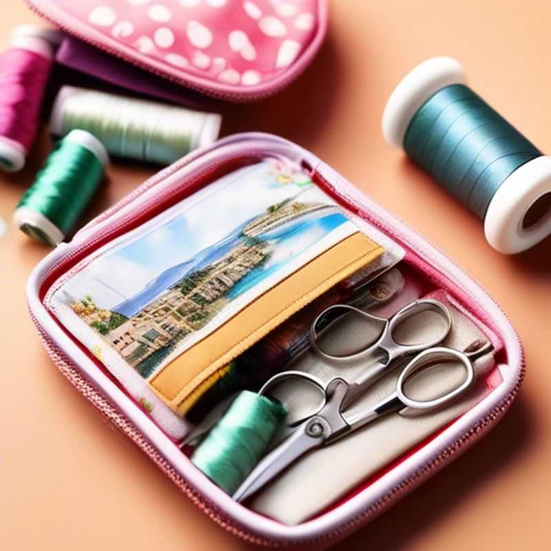 Une trousse de couture de voyage pour les urgences vestimentaires