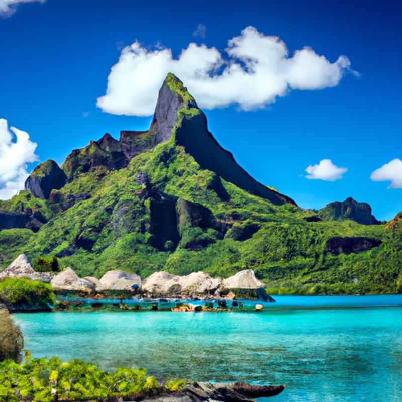 Escapade automnale au Mont Otemanu à Bora Bora, en Polynésie française