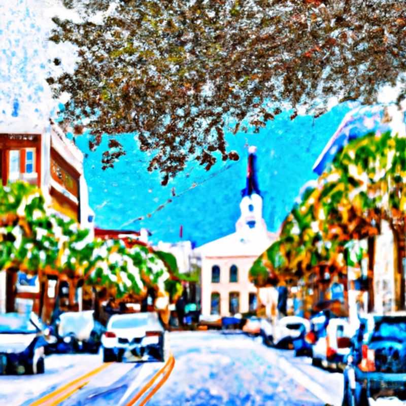 Une famille heureuse explore le charme historique de Charleston, aux États-Unis, lors de leur escapade hivernale de 2 semaines, découvrant les rues pavées et les maisons colorées pastel qui font le charme de cette ville côtière.