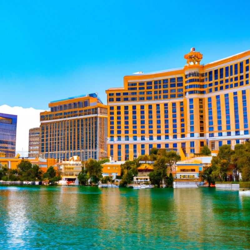 Two couples basking in the vibrant energy of the Las Vegas Strip, a dazzling spectacle of lights and entertainment, during their 2-week spring sojourn in the heart of Nevada's desert oasis.