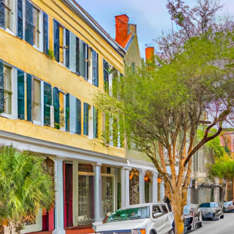 Promenade en calèche à Charleston en hiver
