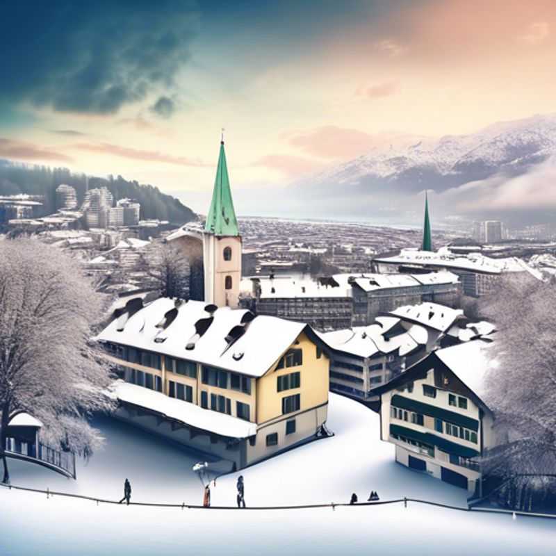 Here are a few options for alt text for an image of Zurich, Switzerland in an article about whether Zurich is considered luxury: