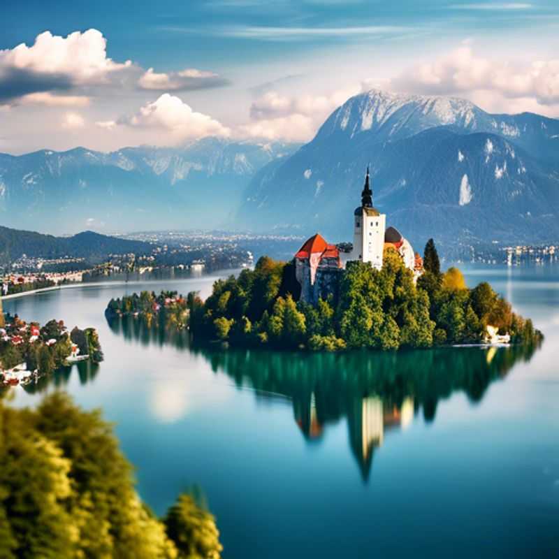 A Springtime Serenade in Bled: Where Majestic Mountains Meet Enchanting Waters