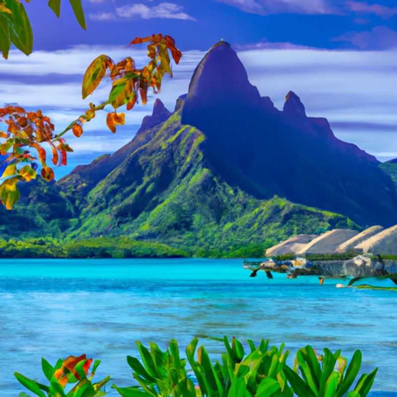 Trois couples profitent des eaux turquoise et des plages de sable blanc de Bora Bora, en Polynésie française, lors de leur escapade automnale de 5 jours.