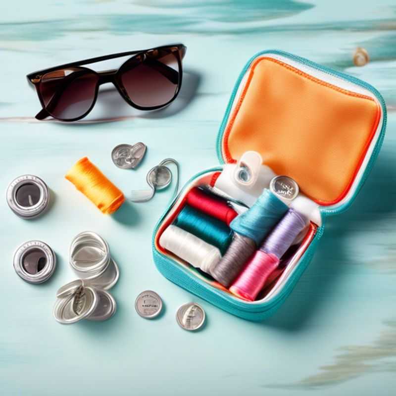 A la recherche de kits avec une variété de couleurs de fils et d'aiguilles à coudre