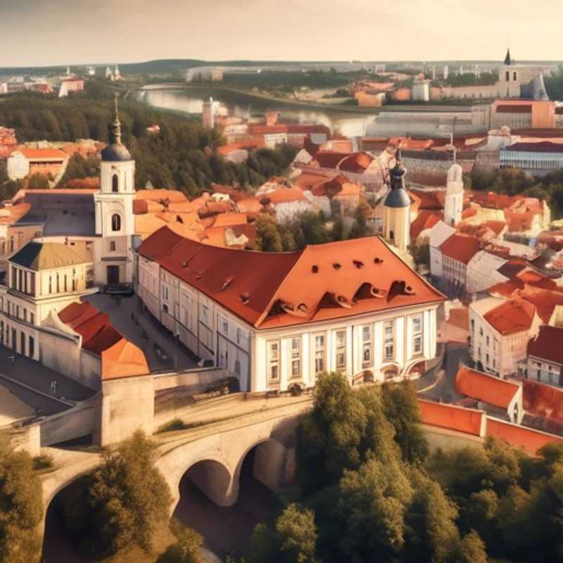 Unveiling Vilnius' Secrets: Atop Gediminas Tower with Autumn's Embrace