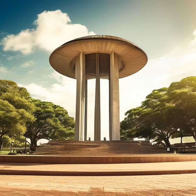 Exploring the Breathtaking Blue-Tinted Glass Cathedral in Brasília: A Winter Journey